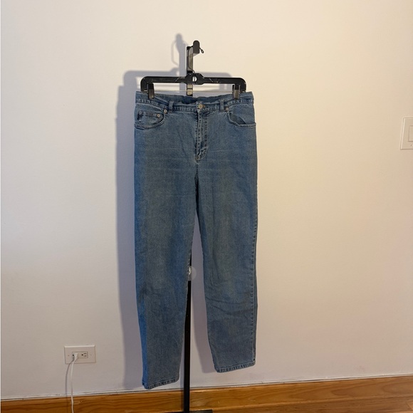 Ralph Lauren Denim - Vintage Ralph Lauren Women's Straight Leg Blue Jeans Size 10